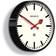 Newgate Large Putney Black Wall Clock 45cm
