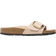 Birkenstock Madrid Big Buckle Natural Leather Patent High Shine - New Beige