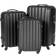 tectake Lightweight Set of 3 - Black