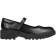 Geox Girl's Casey Mary Jane - Black Leather