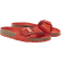 Birkenstock Madrid Big Buckle Natural Leather Patent High Shine - Tomato