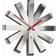 Umbra Ribbon Steel Wall Clock 30cm