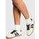 boohoo Womens Contrast Stripe Flat Trainers - Cream