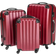 tectake Lightweight Set of 3 - Red