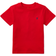 Polo Ralph Lauren Kid's Embroidered Cotton T-shirt - Red