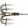 Elstead Lighting Minster Black/Gold Patina Pendant Lamp ∅ 37cm