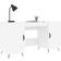 vidaXL 829516 White Skrivebord 50x140cm