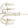 Elstead Lighting Minster Ivory/Gold Pendellampa ∅ 37cm