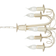 Elstead Lighting Minster Ivory/Gold Pendellampa ∅ 37cm