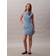 Calvin Klein Open Back Cap Sleeve Dress - Blue