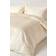 Homescapes Organic Bed Sheet Beige (203x183cm)