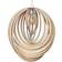 ValueLights Lenko Spiral Natural Shade 40cm