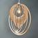 ValueLights Lenko Spiral Natural Shade 40cm