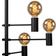 Lucide Leanne Black Pendellampa 65cm