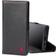 Torro Leather Wallet Case With Stand for Galaxy S22 Ultra Black