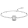 Swarovski Millenia Bangle - Silver/Transparent