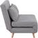 House Nordic Marlow Gray Soffa 192.5cm 2-sits