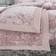 Catherine Lansfield Crushed Velvet Bedspread Pink (220x220cm)