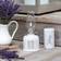 Solstickan Kerosene White/Silver Oljelampa 19cm