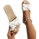 Shein Womens Cute Bow Decoration Lightweight Indoor Home Slippers Summer Fashionable Flat Beach Shoes And Resort Vacation Sandals