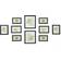 Songmics Cadres Photo Black Photo Frame 28.4x23.3cm