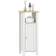 kleankin Narrow Bathroom Storage Cabinet with Open Shelf