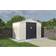 Habitat et Jardin Abri De Métal Nebraska 5.29 m2 4.83 m2 Au Sol Beige (Surface du bâtiment )