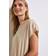 Street One Kurzarmbluse - Coastal Beige