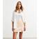 New Look co-ord linen mini skirt in stone-Neutral
