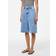 Pieces Longline Denim Shorts Mid - Blue