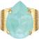 Caroline Svedbom Classic Drop Ring Soft Mint - Guld