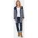 Saint Tropez Striped Open Cardigan Baritone Ice - Blue