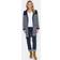 Saint Tropez Striped Open Cardigan Baritone Ice - Blue