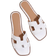 Shein SHUZIA Women's Solid Color Open Toe Flat Sandals Summer Shoes Spring Shoes Spring Break Easter Vacation Shoes Casual Shoes Beach Shoes Mother's Day Present