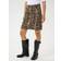 Kaffe Leonora Leopard Print Denim Mini Skirt - Leopard Print