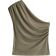 H&M One Shoulder Top - Khaki Green