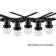 Thorgeon 2000W 20m Black Lights 40 LED String Light