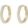 Snö of Sweden Siri Thin Hoop Earring - Gold
