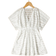 Shein Tween Girl Cover Up This Dress Style Hollow Cover Up - White