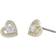 Snö of Sweden Nisi Heart Small Earring - Gold