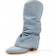 Shein Western Cowboy Boots New Pointed Toe KneeHigh Boots Women Vintage Shaft Boots