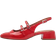 Tamaris Sling Pumps - Red