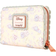Loungefly Disney Stitch & Angel Cherry Blossom All Over Print Zip Around Wallet - Beige