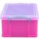 Really Useful 9TBPK Transparent Bright Pink Opbevaringsboks 9L