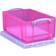 Really Useful 9TBPK Transparent Bright Pink Opbevaringsboks 9L