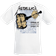 Metallica Justice for All T-shirt - White