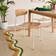 Elements Griffin White/Oak Kitchen Chair 77.5cm