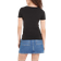 Tommy Hilfiger Skinny Stretch V Neck T-shirt - Black