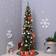 Homcom 7ft Slim Green Christmas Tree 210cm