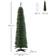 Homcom 7ft Slim Green Christmas Tree 210cm